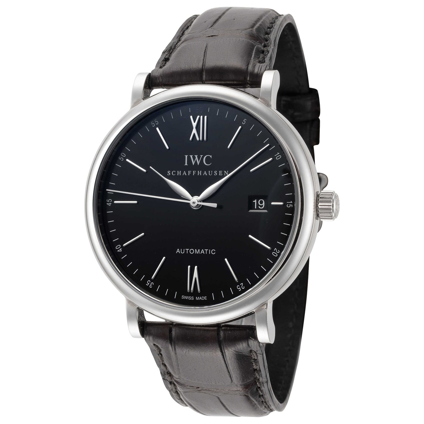 Front view of IWC Portofino Men's Automatic Watch IW356502-SD