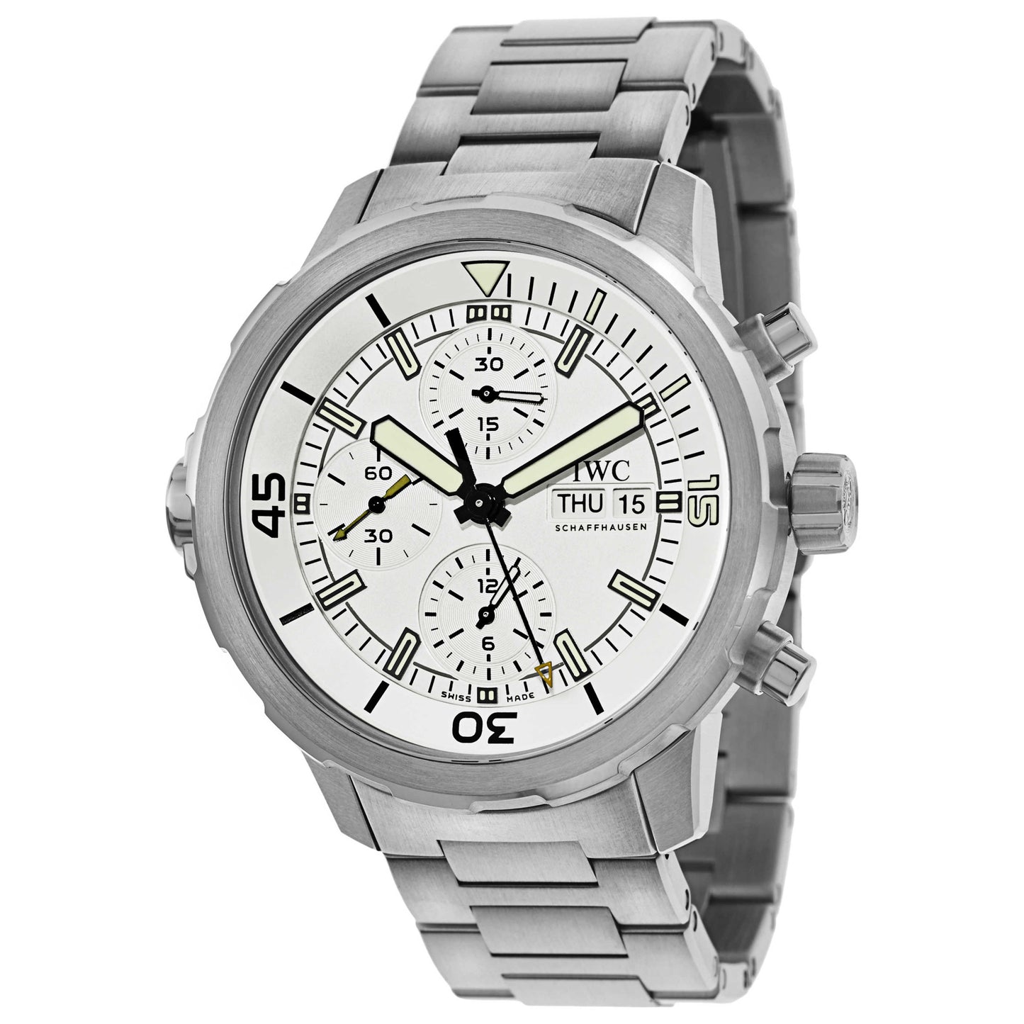 Front view of IWC Aquatimer Men's Automatic Watch IW376802