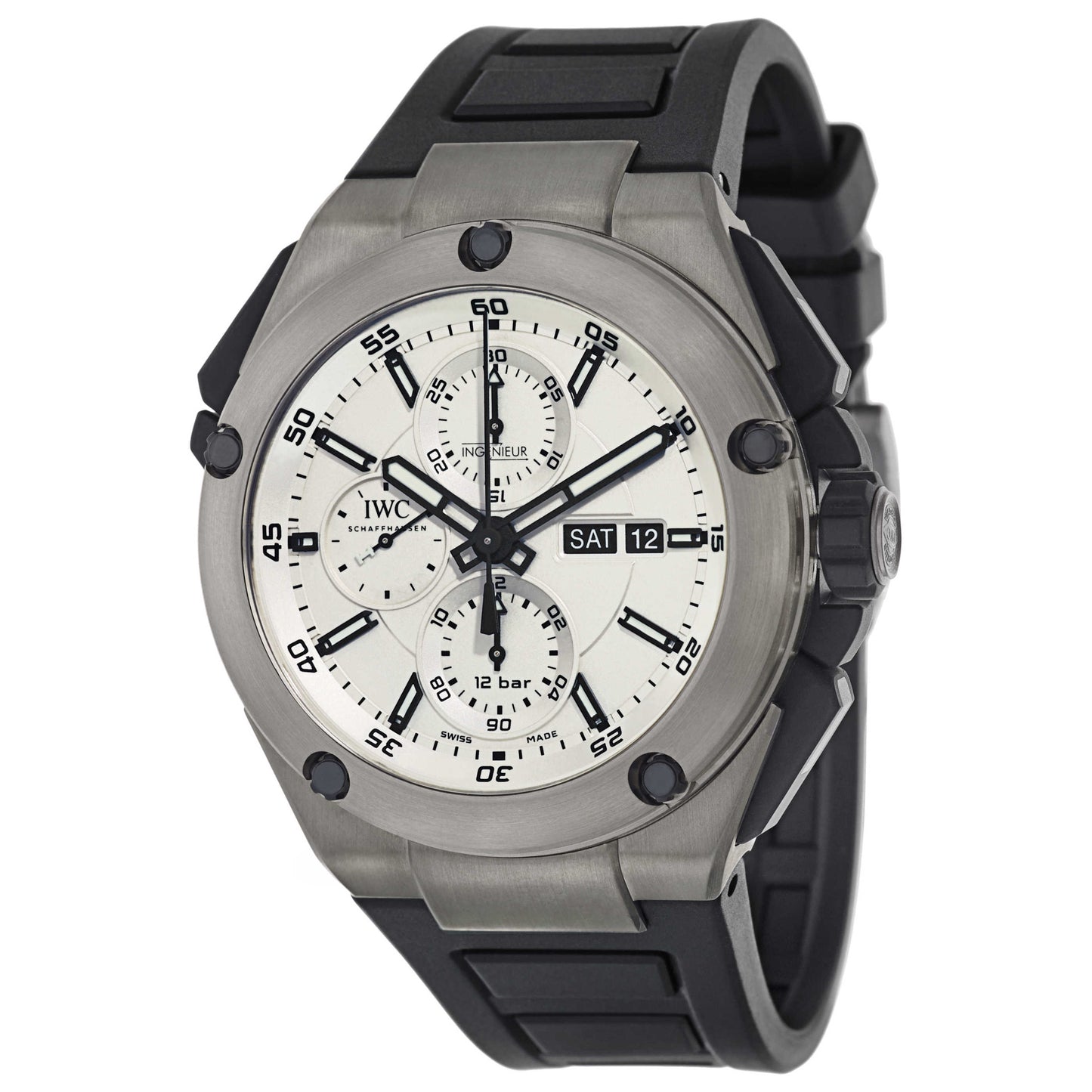 Front view of IWC Ingenieur Men's Automatic Watch IW386501