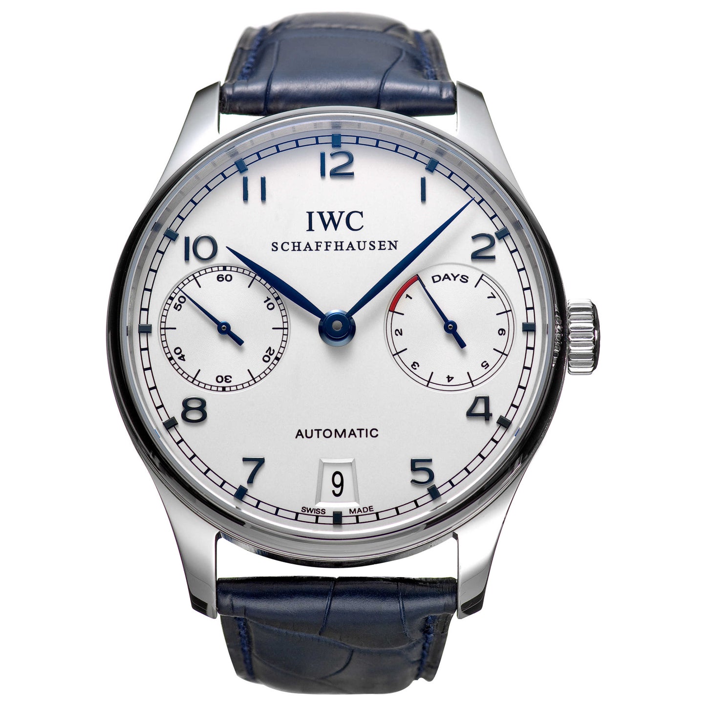 Front view of IWC Portuguese Men's Automatic Watch IW500107