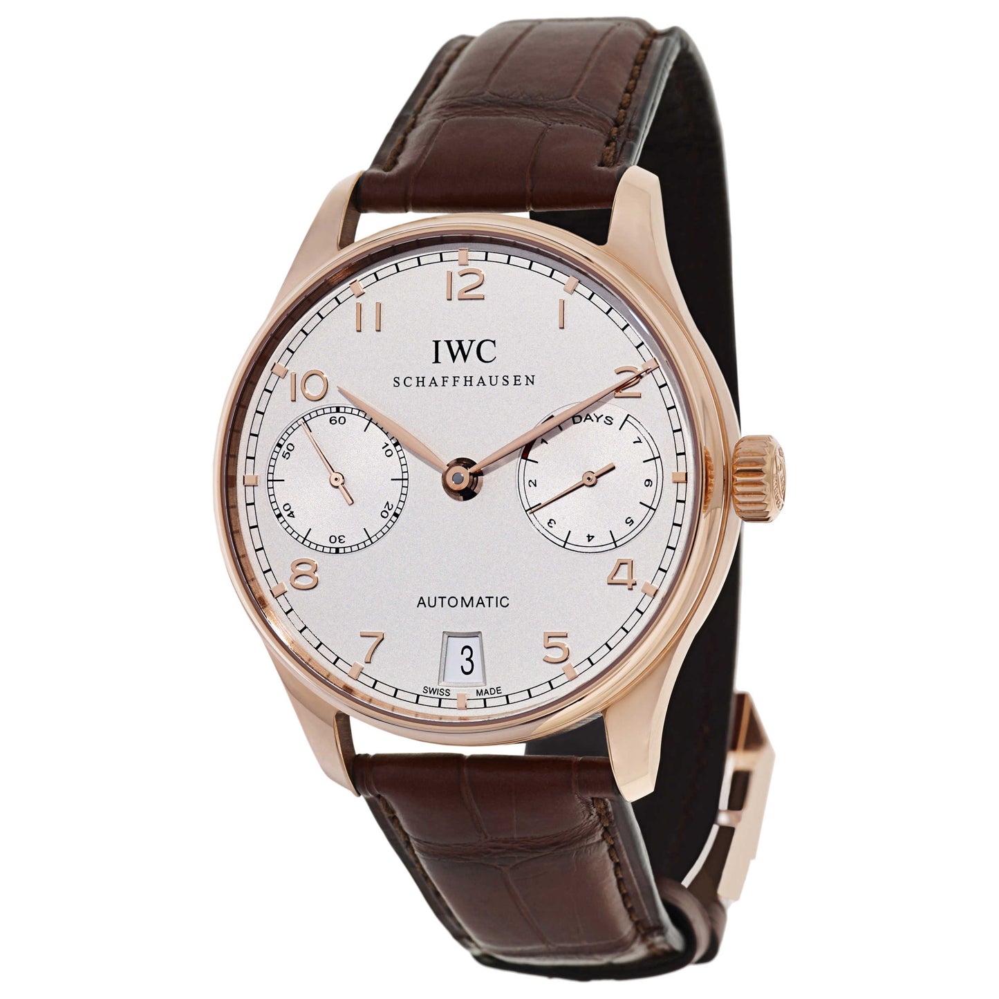 Front view of IWC Portuguese Men's Automatic Watch IW500113