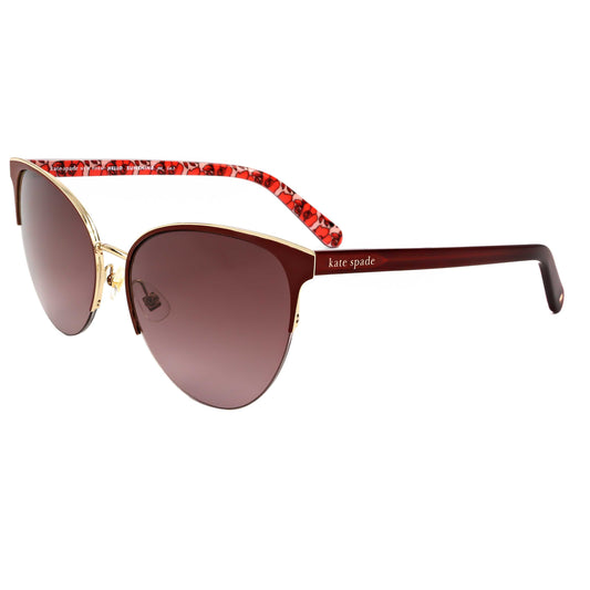 Front view of Kate Spade Women's Sunglasses IZARA-G-S-C9A-57