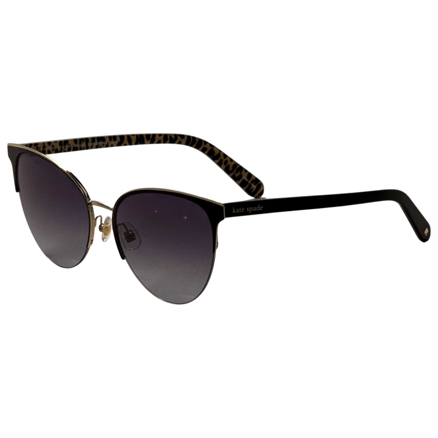 Front view of Kate Spade Women's Sunglasses IZARAGS-0807-9O