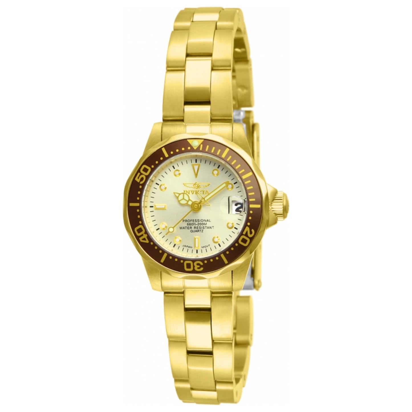 Front view of Invicta Pro Diver Women's Quartz Watch Invicta 12527