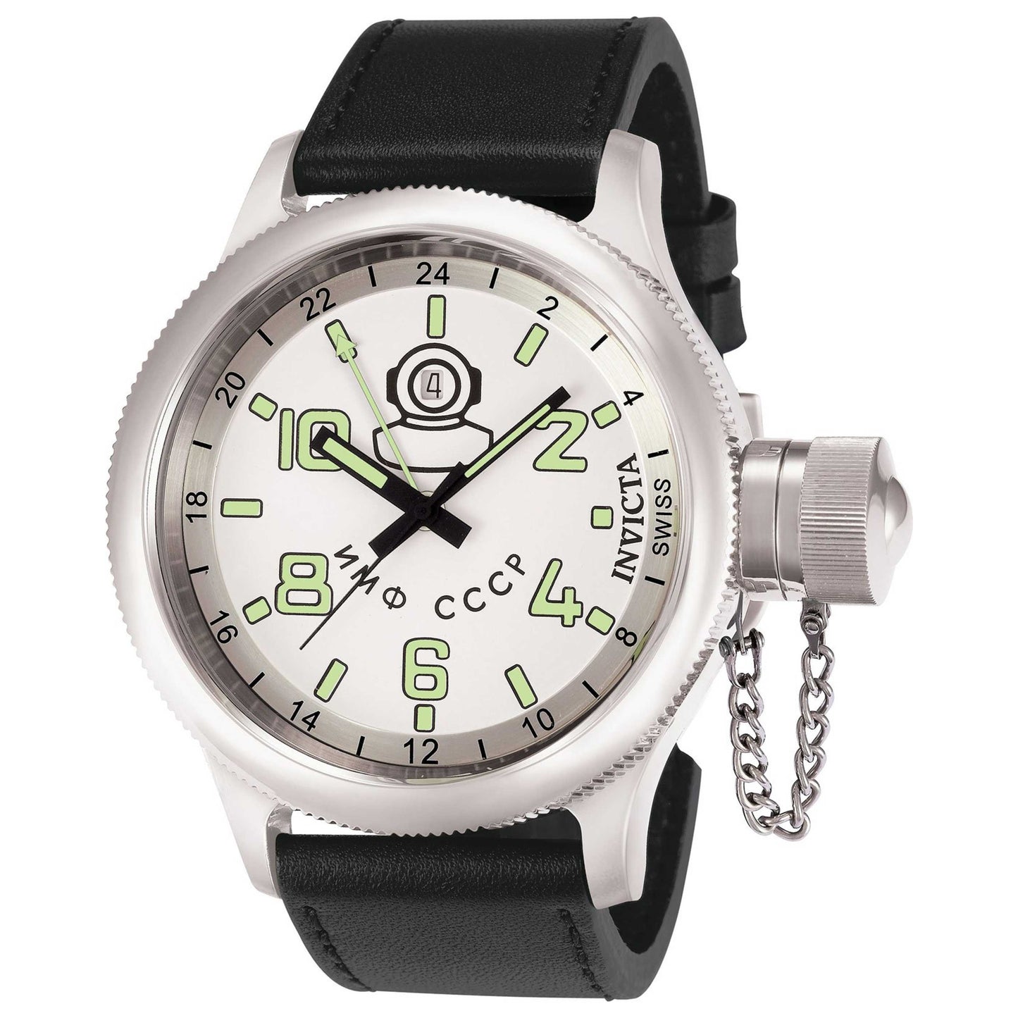 Front view of Invicta Russian Diver Men's Quartz Watch Invicta 7003