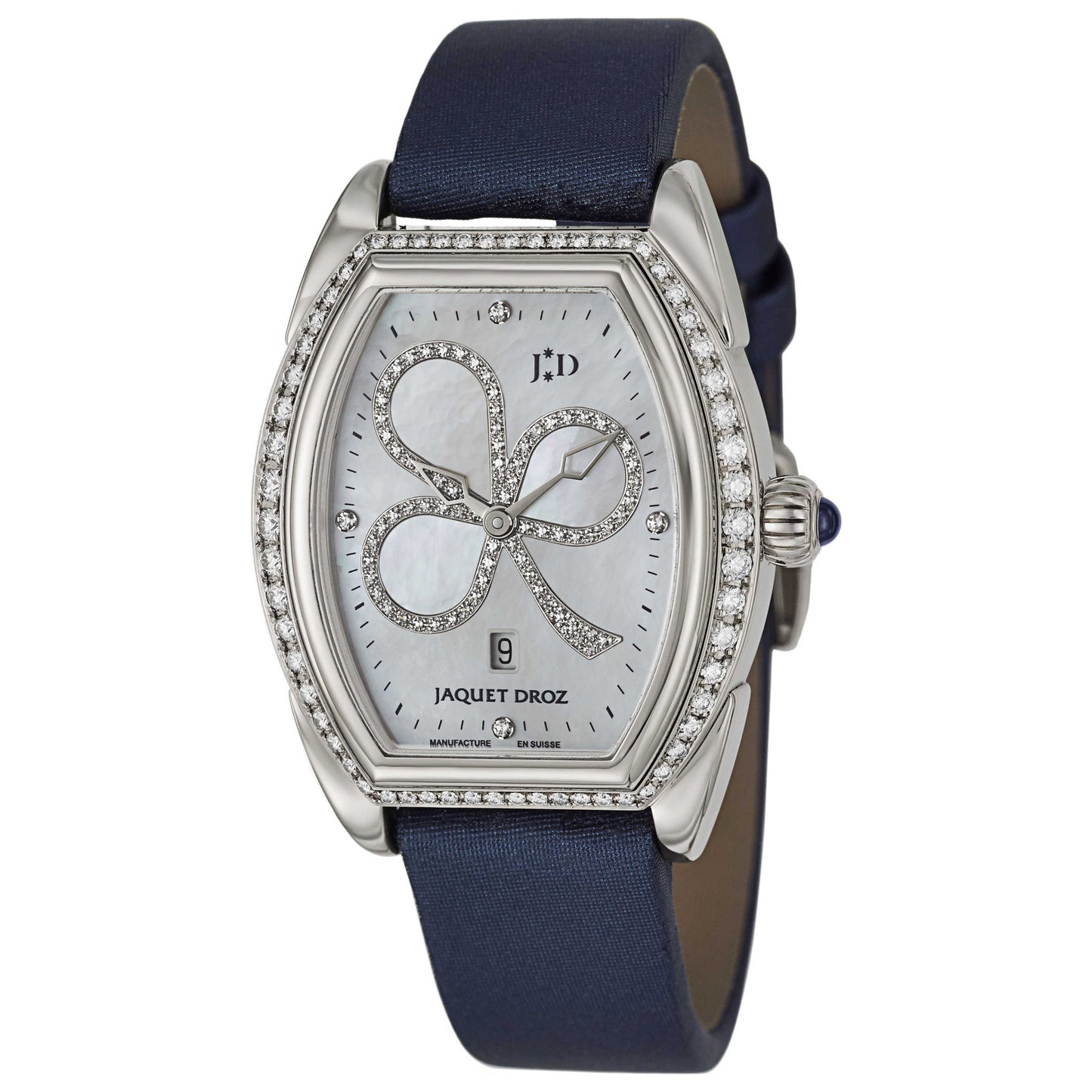 Front view of Jaquet Droz Cloverfield Women's Automatic Watch J001014206