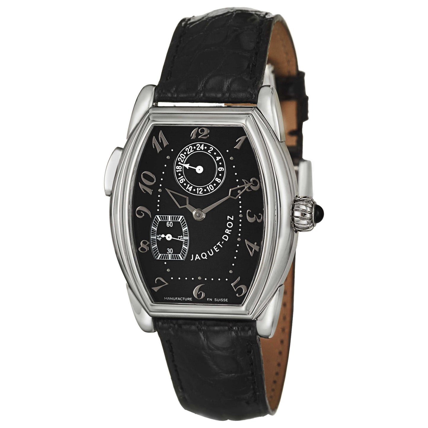 Front view of Jaquet Droz Tonneau Men's Manual-Wind Watch J001120108