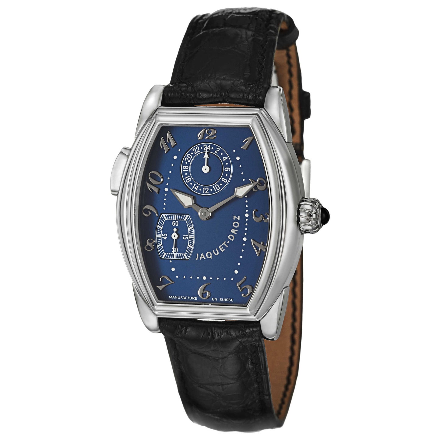 Front view of Jaquet Droz Tonneau Men's Manual-Wind Watch J001120110