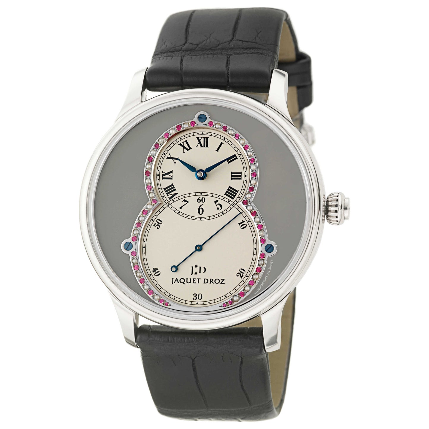 Front view of Jaquet Droz Grande Seconde Men's Automatic Watch J003034280
