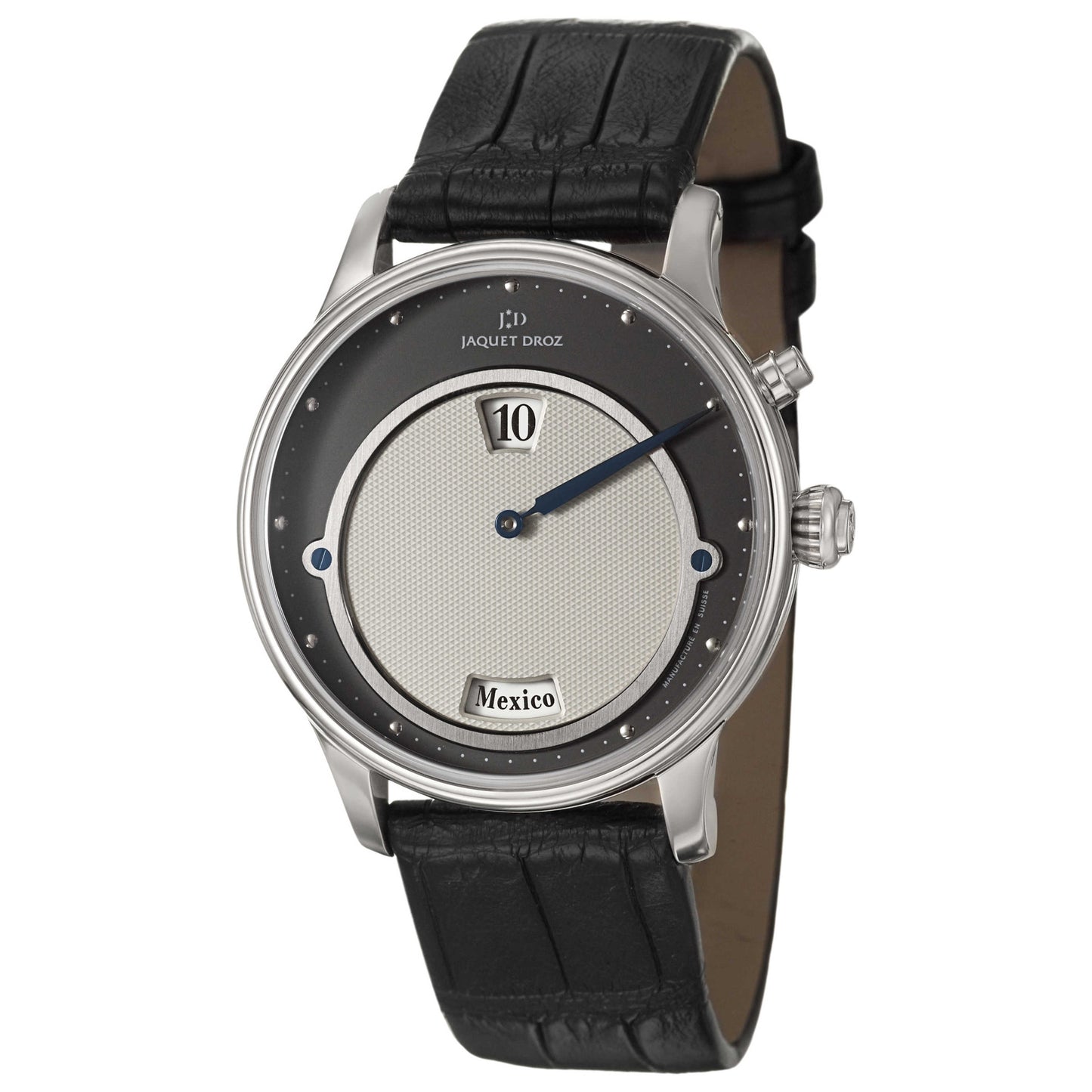 Front view of Jaquet Droz Majestic Beijing Men's Automatic Watch J010124201