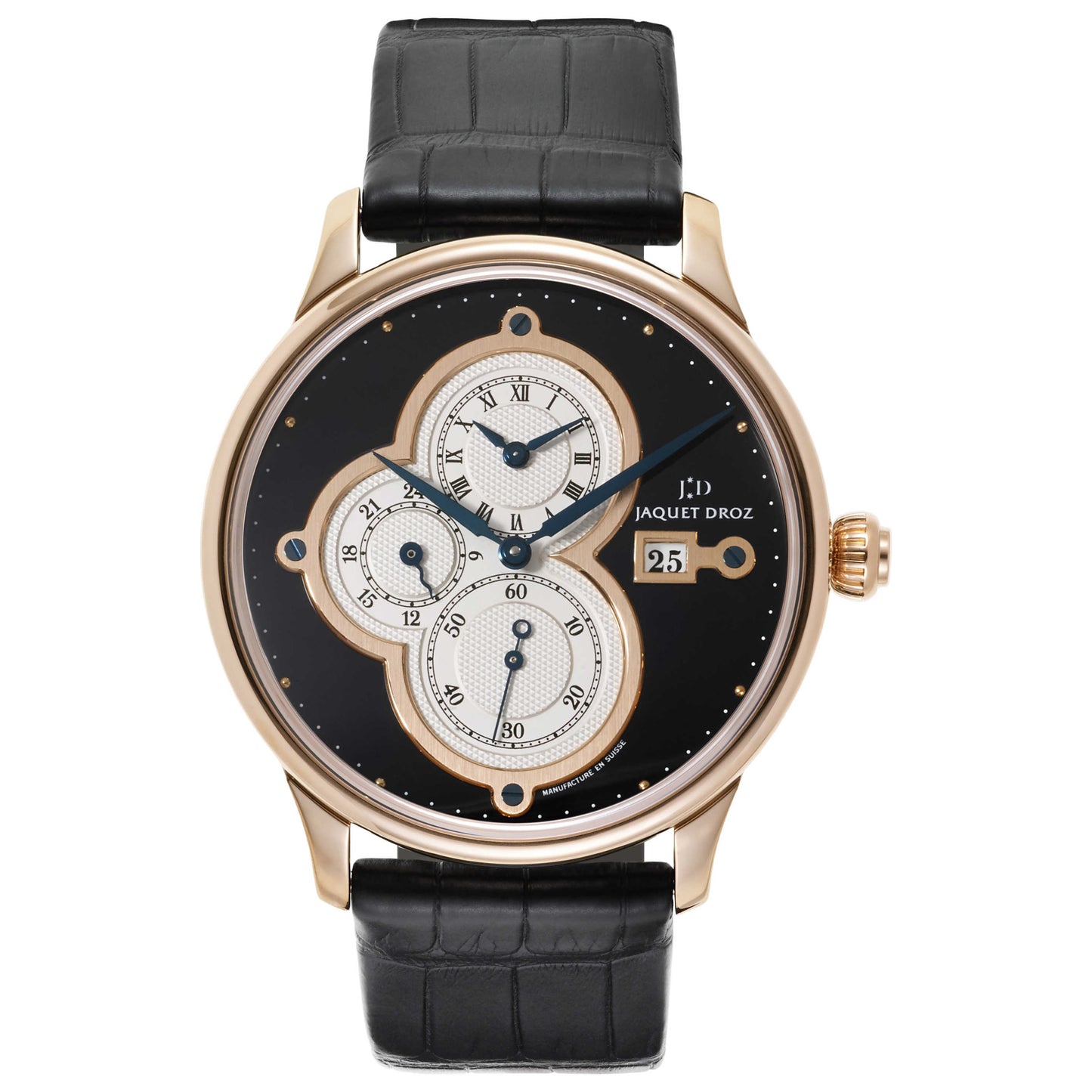 Front view of Jaquet Droz Astrale Men's Automatic Watch J015133203