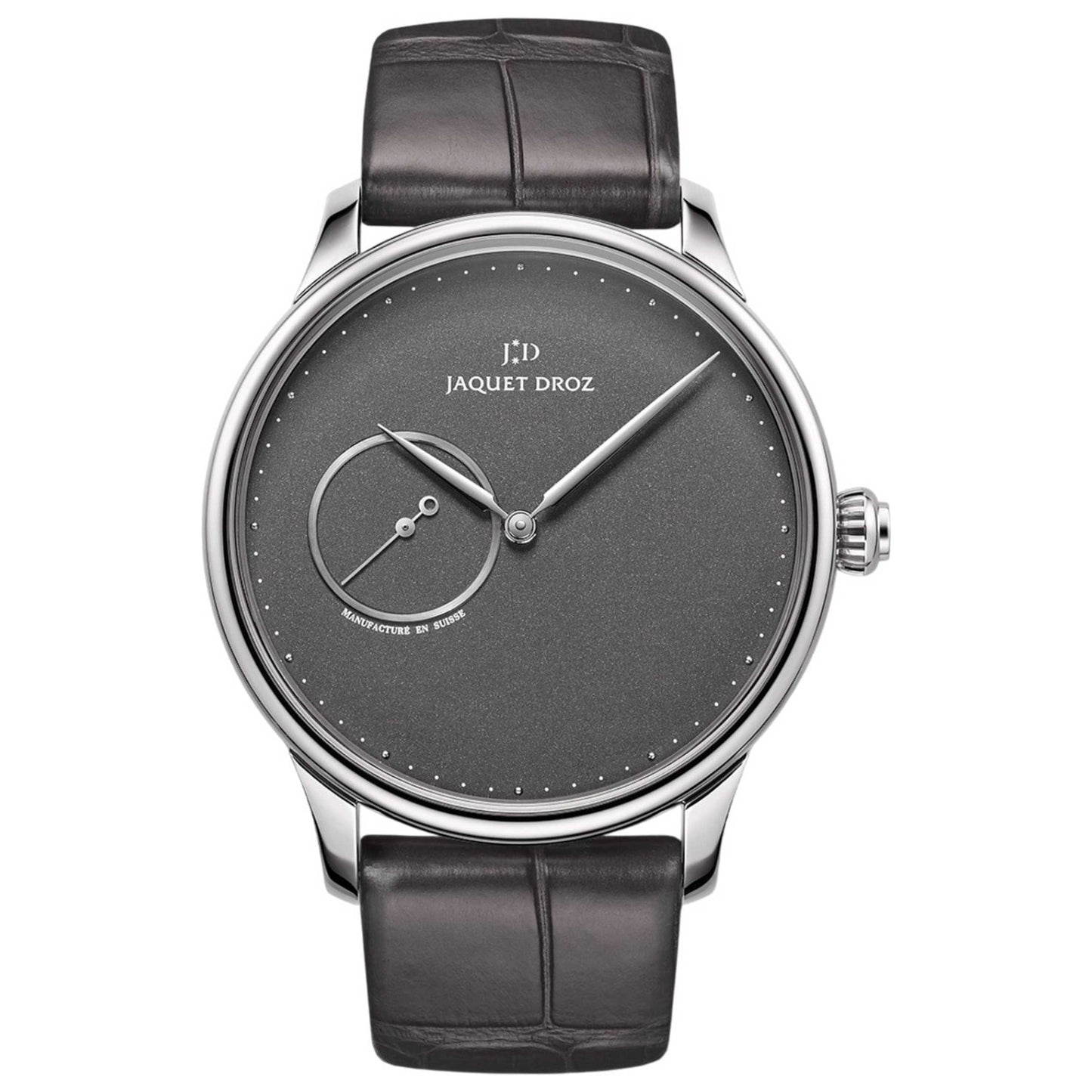 Front view of Jaquet Droz Grande Heure Women's Automatic Watch J017030240