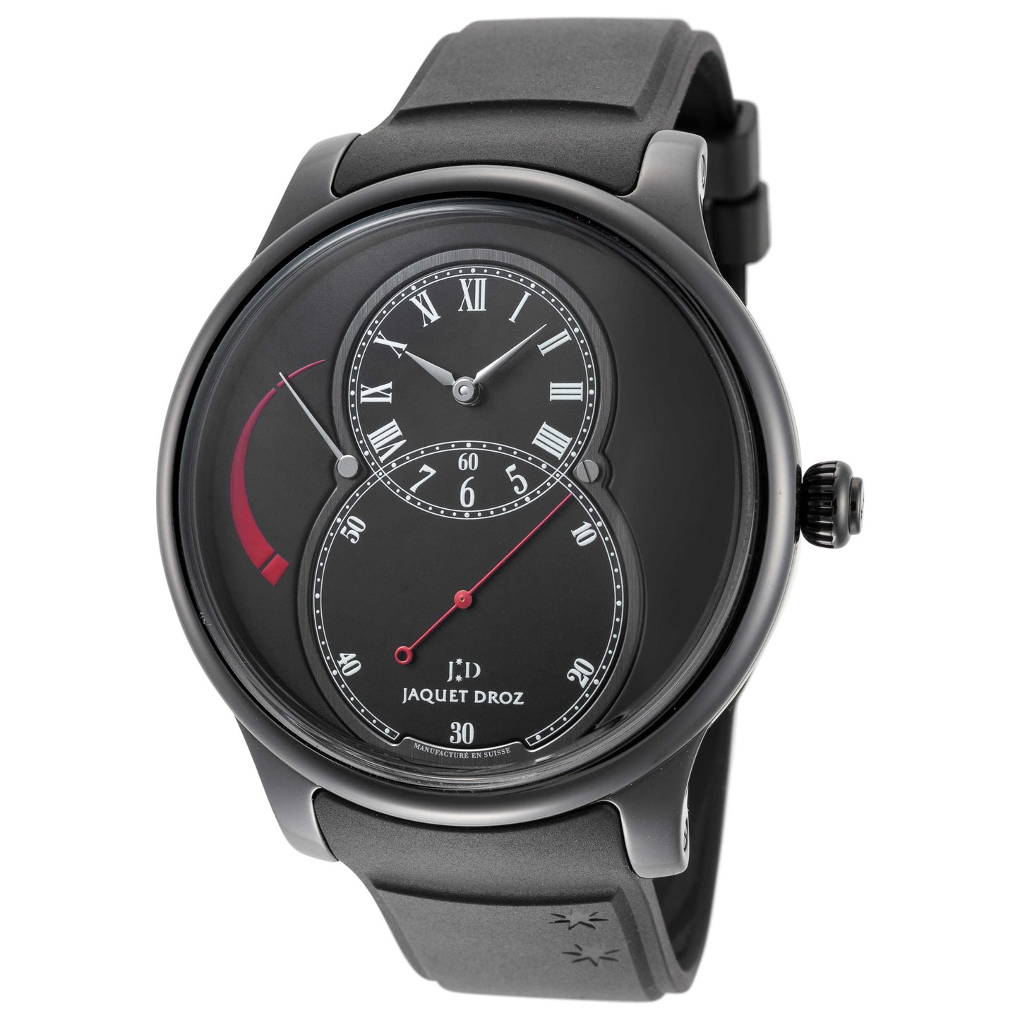 Front view of Jaquet Droz Grande Seconde Men's Automatic Watch J027035401