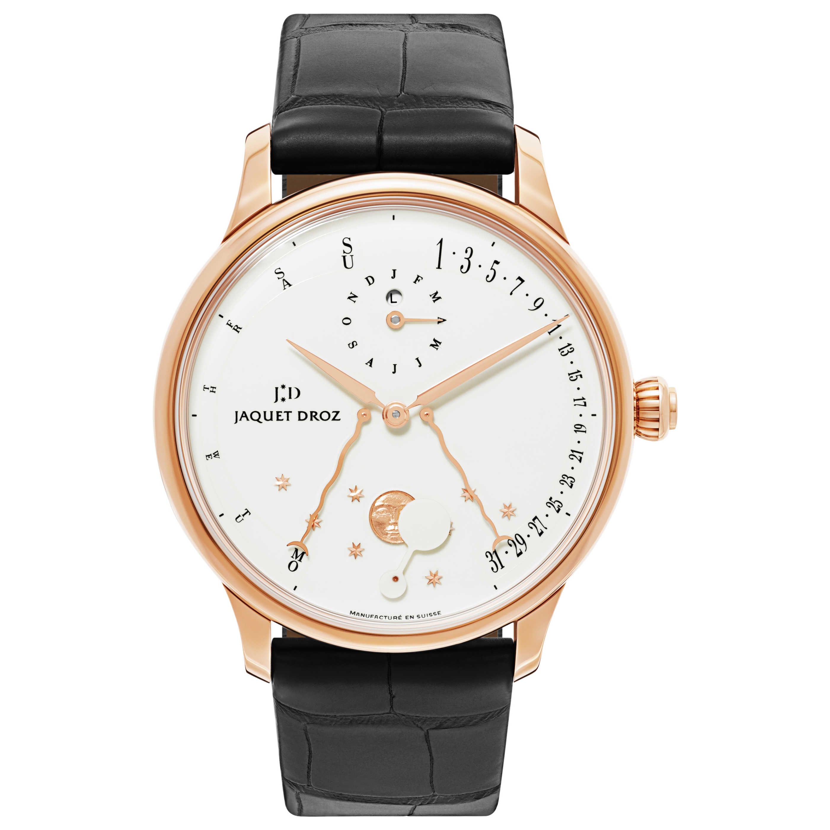 Jaquet Droz Astrale Perpetual Calendar Eclipse Men's Watch