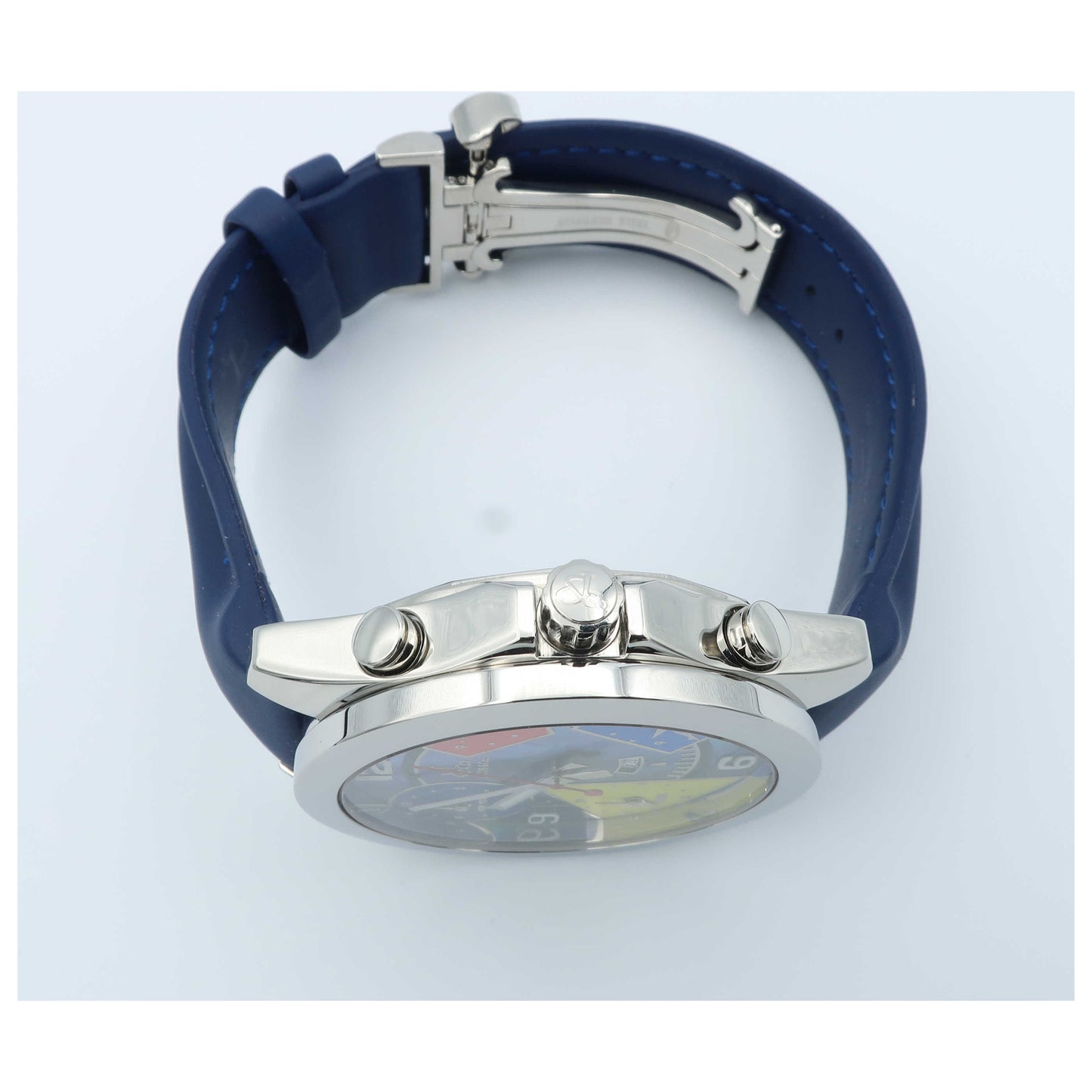 Jacob & Co. Five Time Zone Men's Swiss Quartz (Battery-Powered) Watch JC-8-SD2 - Image #8