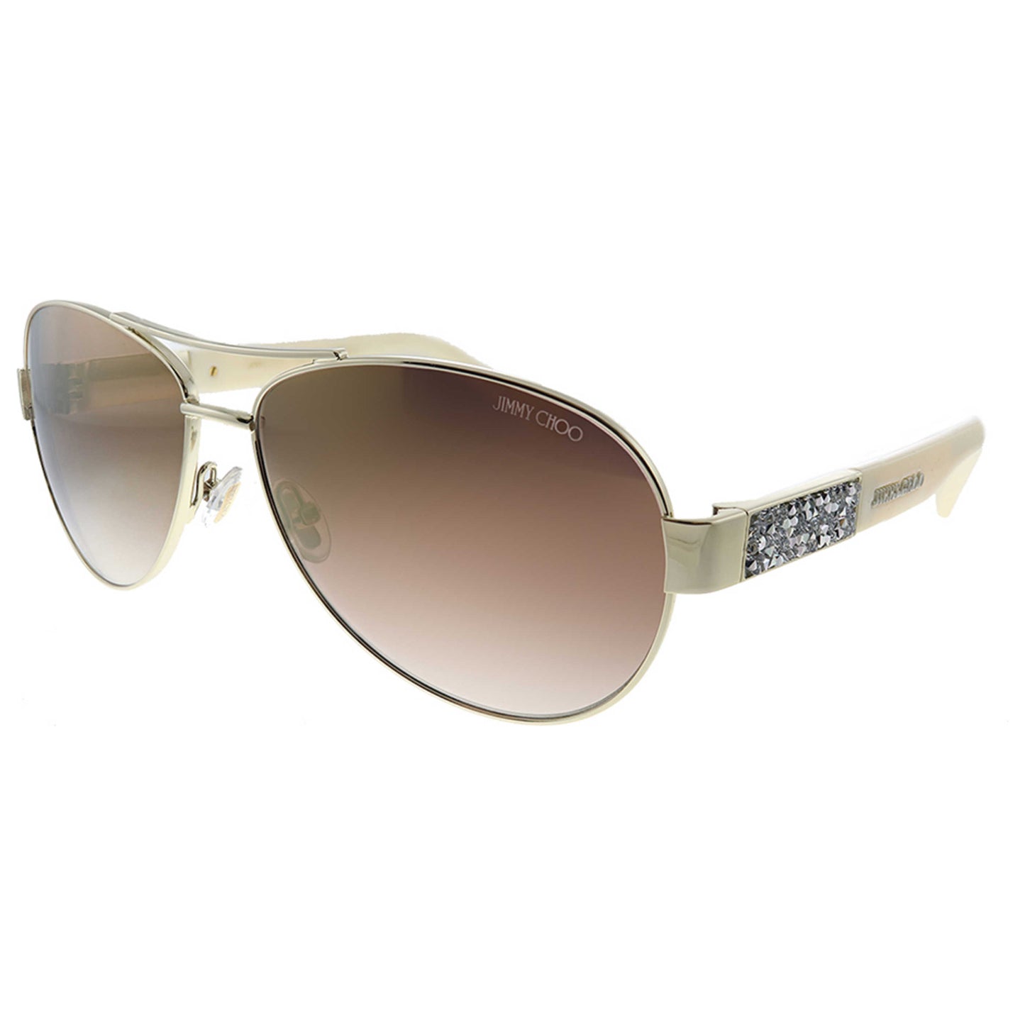 Front view of Jimmy Choo Baba Women's Sunglasses JC-Baba-S-9D4