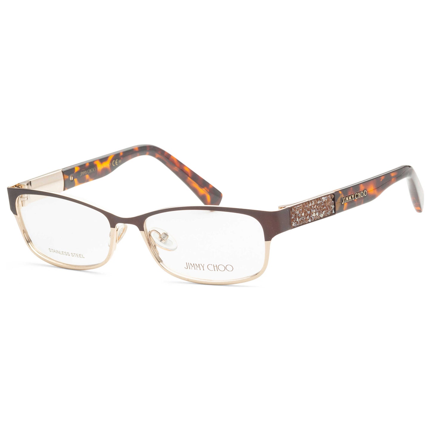 Front view of Jimmy Choo Core Women's Opticals JC124-0FG4-00