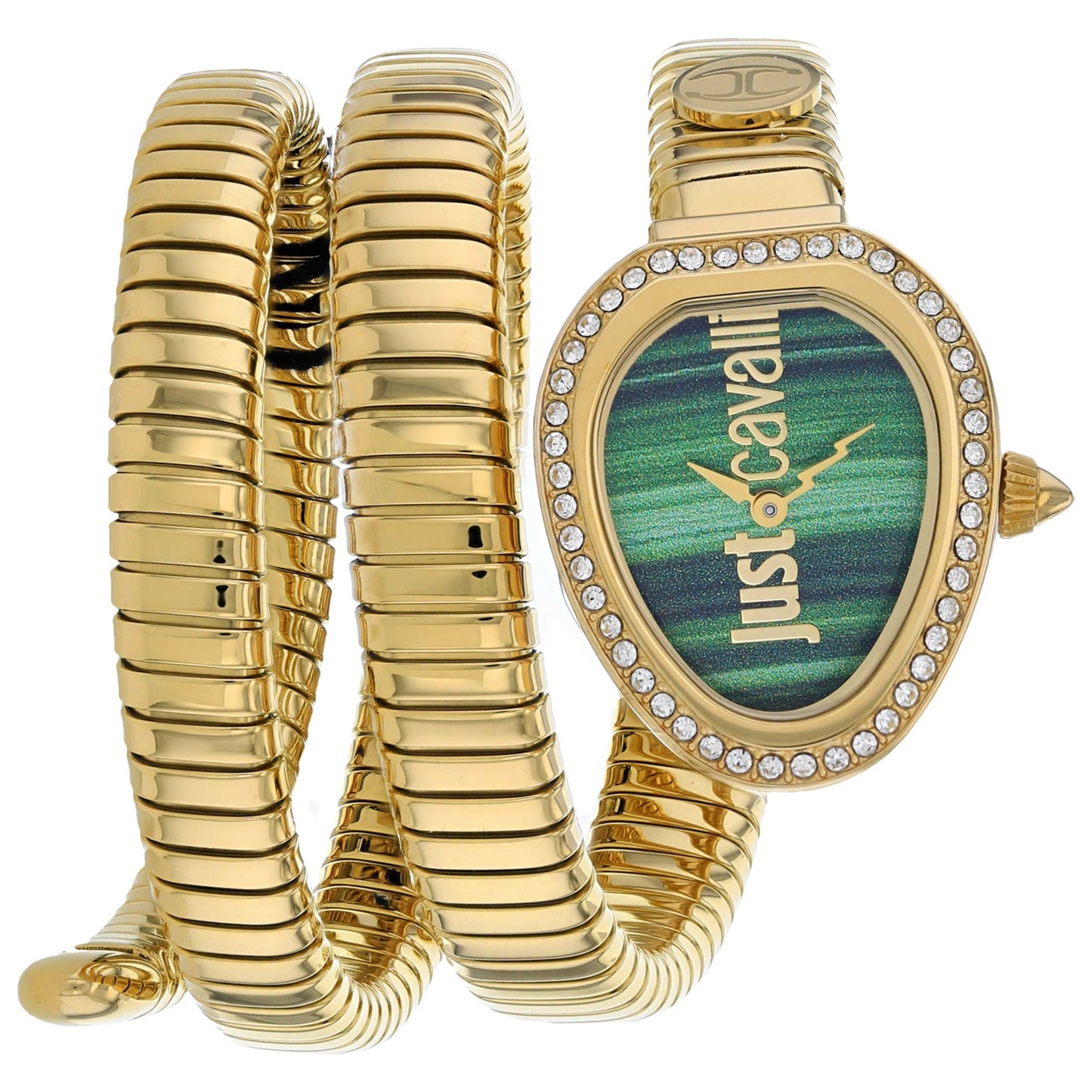 Front view of Just Cavalli Just Glam Evo 3 Women's Quartz Watch JC1L120M0035