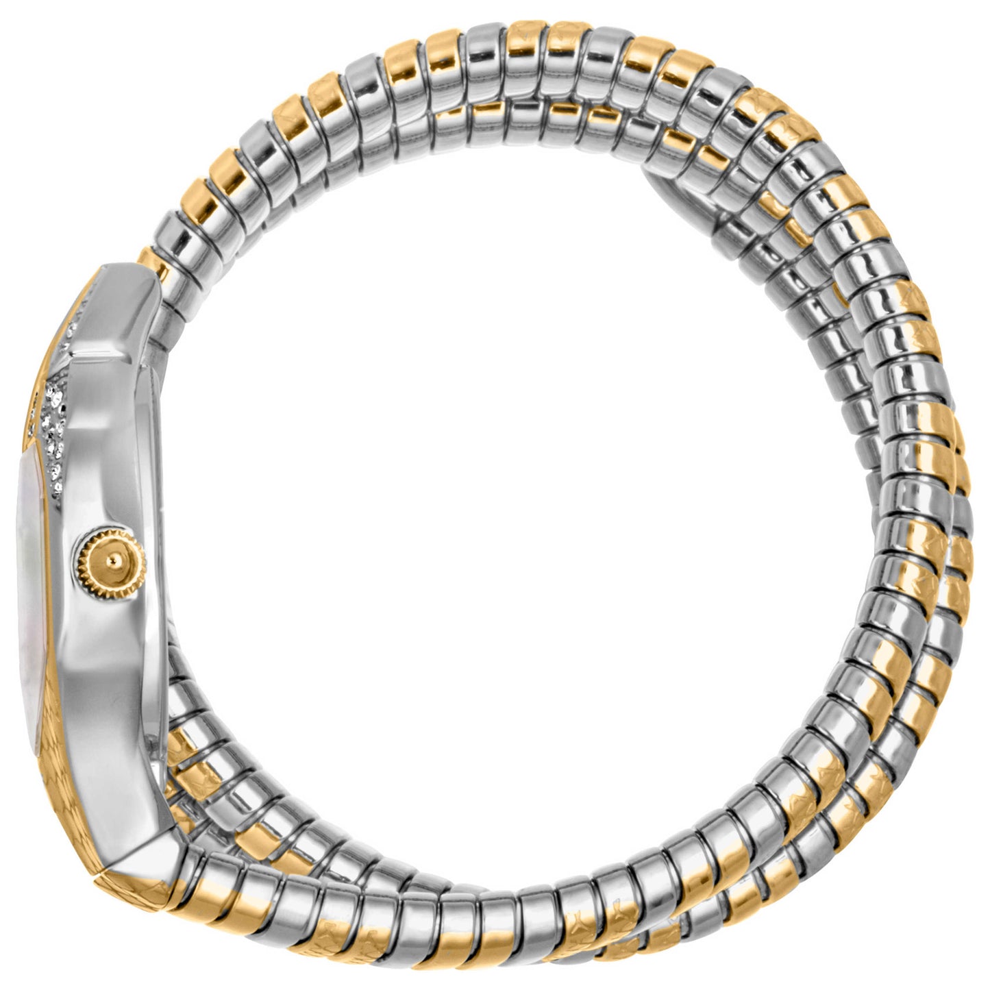 Just Cavalli Signature Snake Glam Evo 7 Doppio Women's Quartz Watch JC1L193M0055 - Image #4