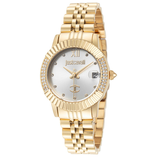 Front view of Just Cavalli Glam Chic Women's Quartz Watch JC1L199M0025