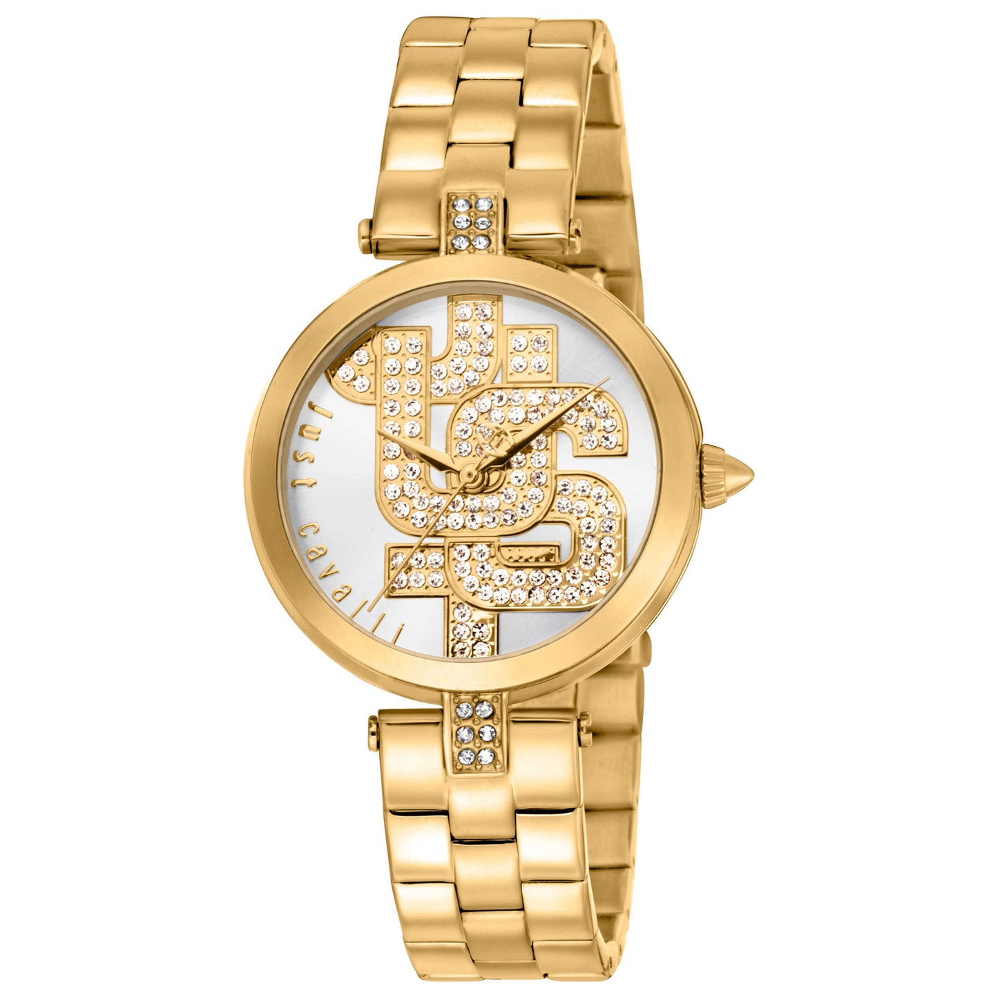 Front view of Just Cavalli Glam Chic Women's Quartz Watch JC1L241M0055