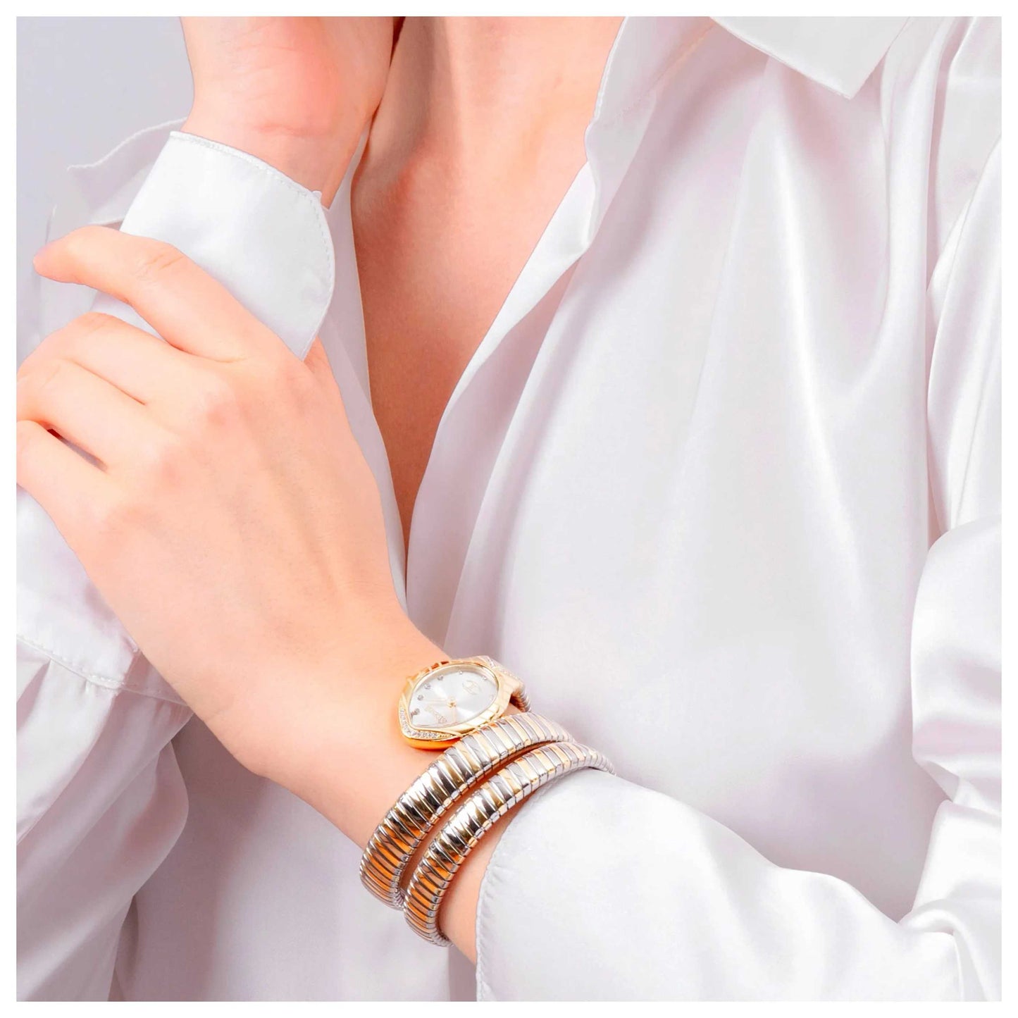 Just Cavalli Signature Snake Women's Quartz Watch JC1L248M0055 - Image #5