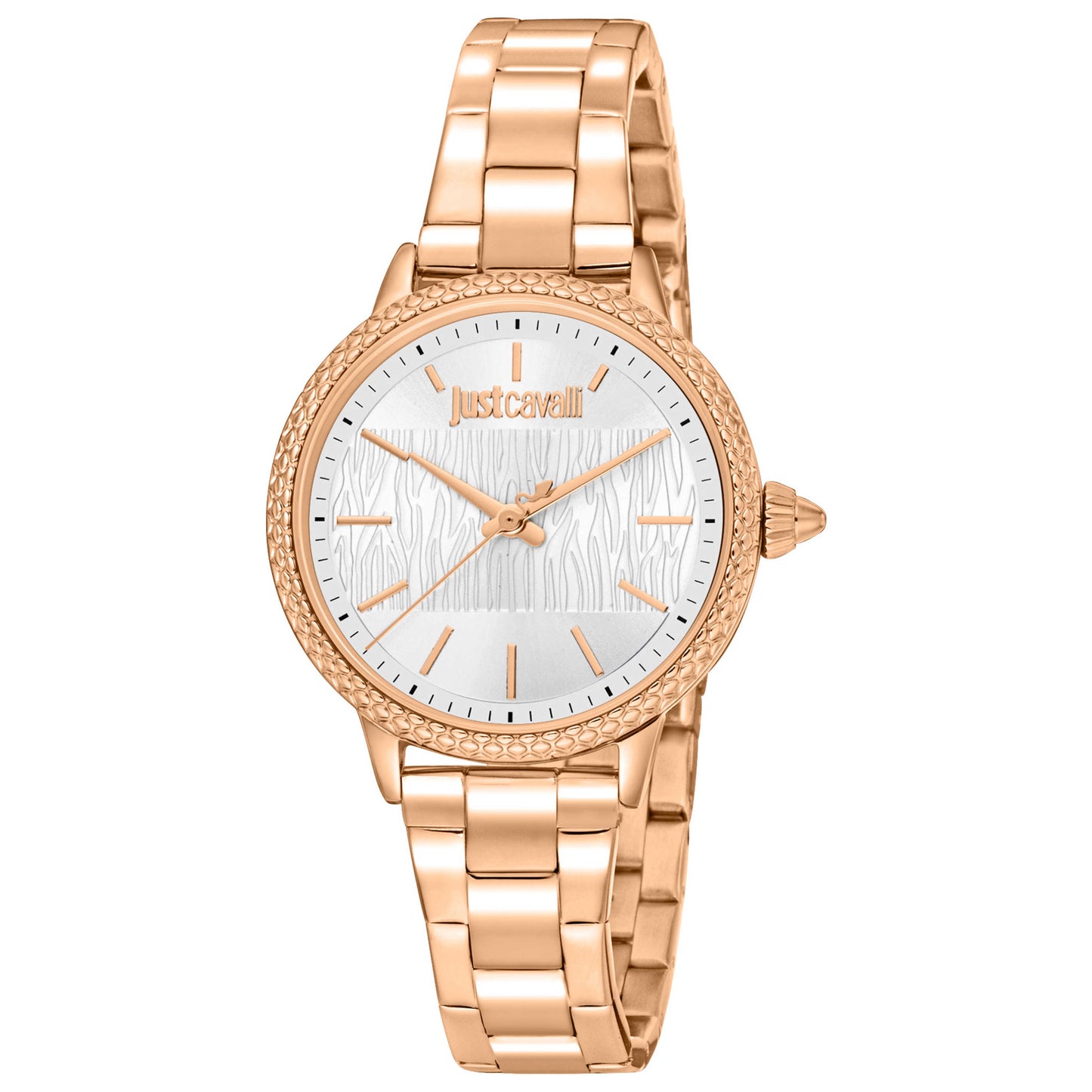 Front view of Just Cavalli Animalier Miraggio Women's Quartz Watch JC1L259M0075