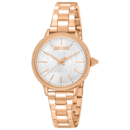 Front view of Just Cavalli Animalier Miraggio Women's Quartz Watch JC1L259M0075