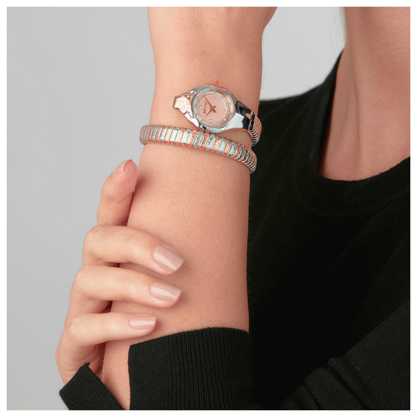 Just Cavalli Signature Snake Women's Quartz Watch JC1L270M0065 - Image #5