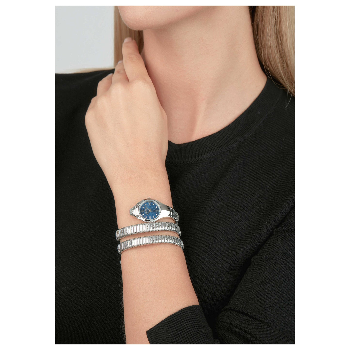 Just Cavalli Signature Snake Women's Quartz Watch JC1L271M0015 - Image #5