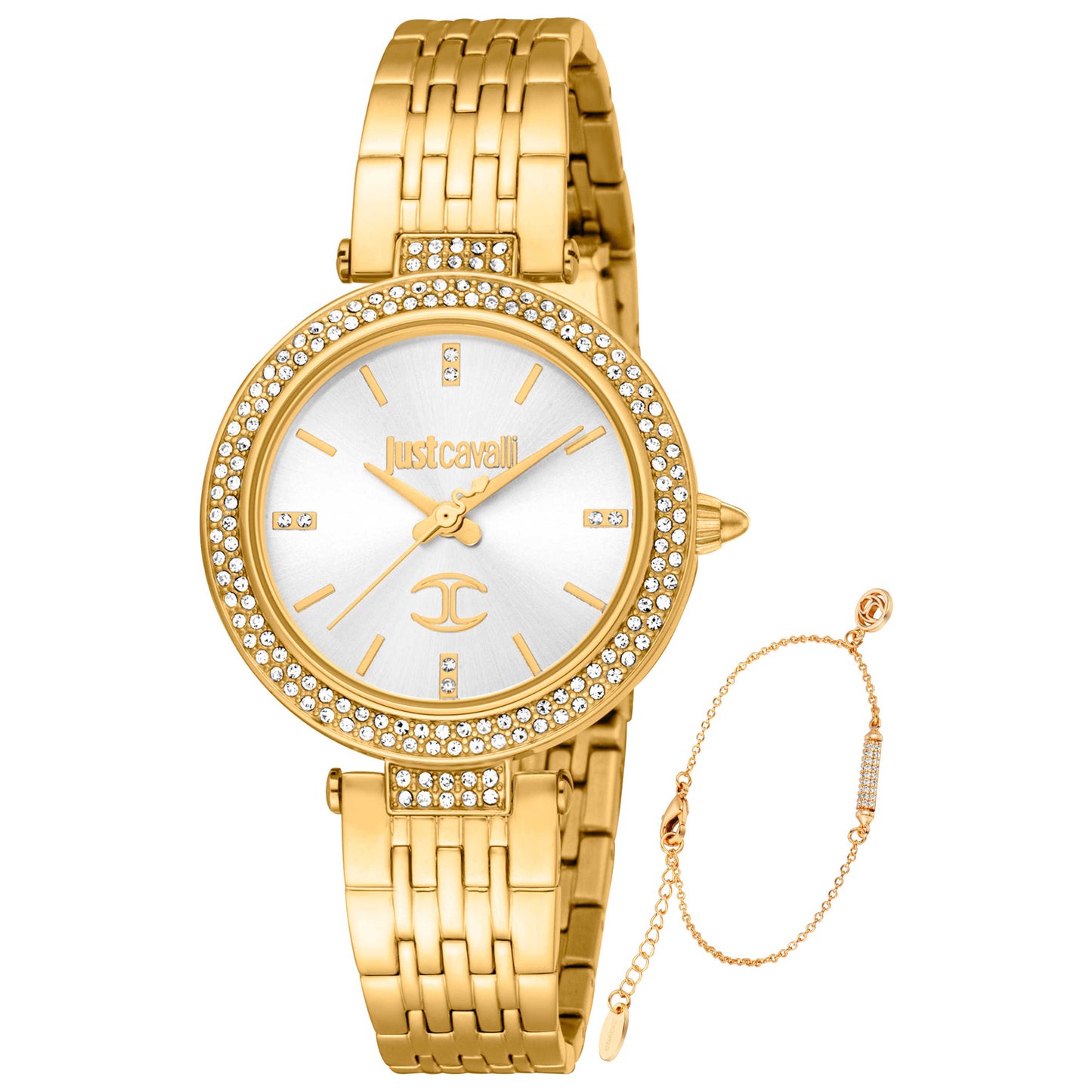 Front view of Just Cavalli SET Women's Quartz Watch JC1L274M0055