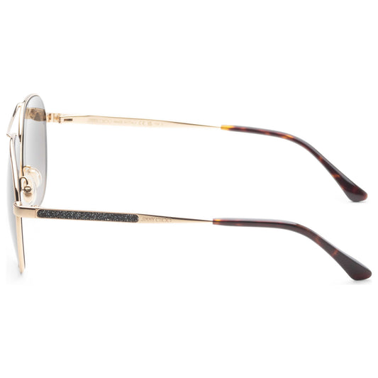 Left view of Jimmy Choo Women's Sunglasses JIMENA-S-06J-60