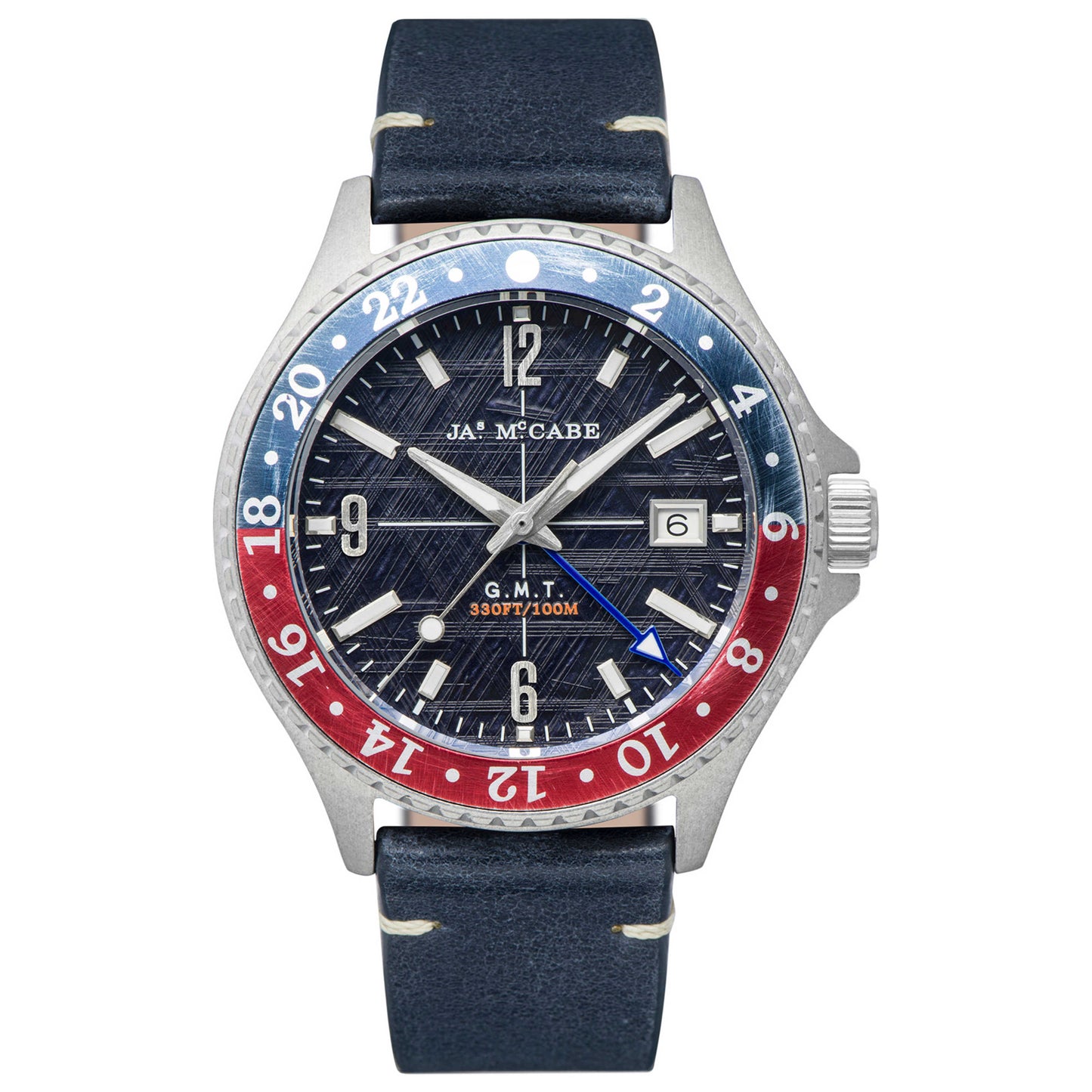 Front view of James McCabe Baja Men's Quartz Watch JM-1036-01