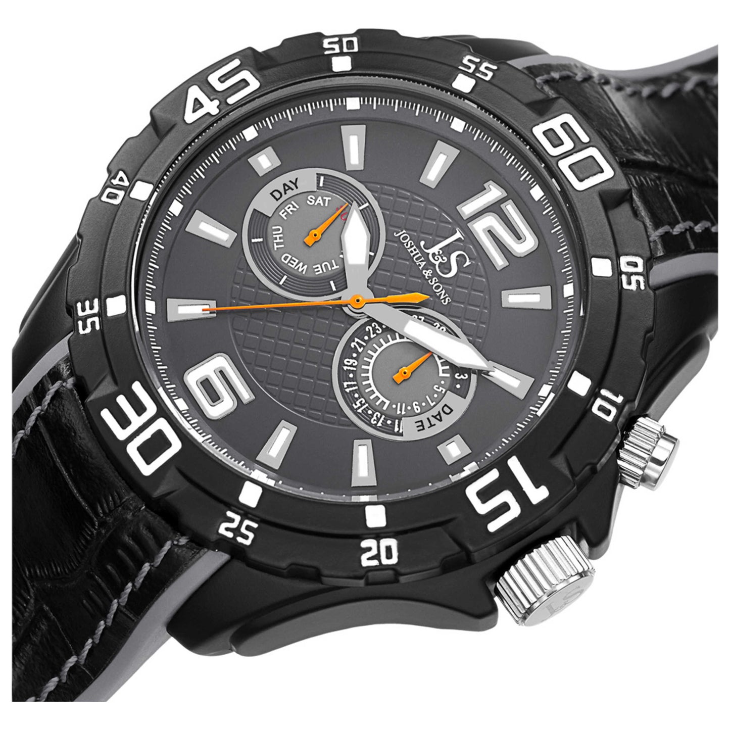 Joshua & Sons Men's Quartz Watch JS79GY - Image #5