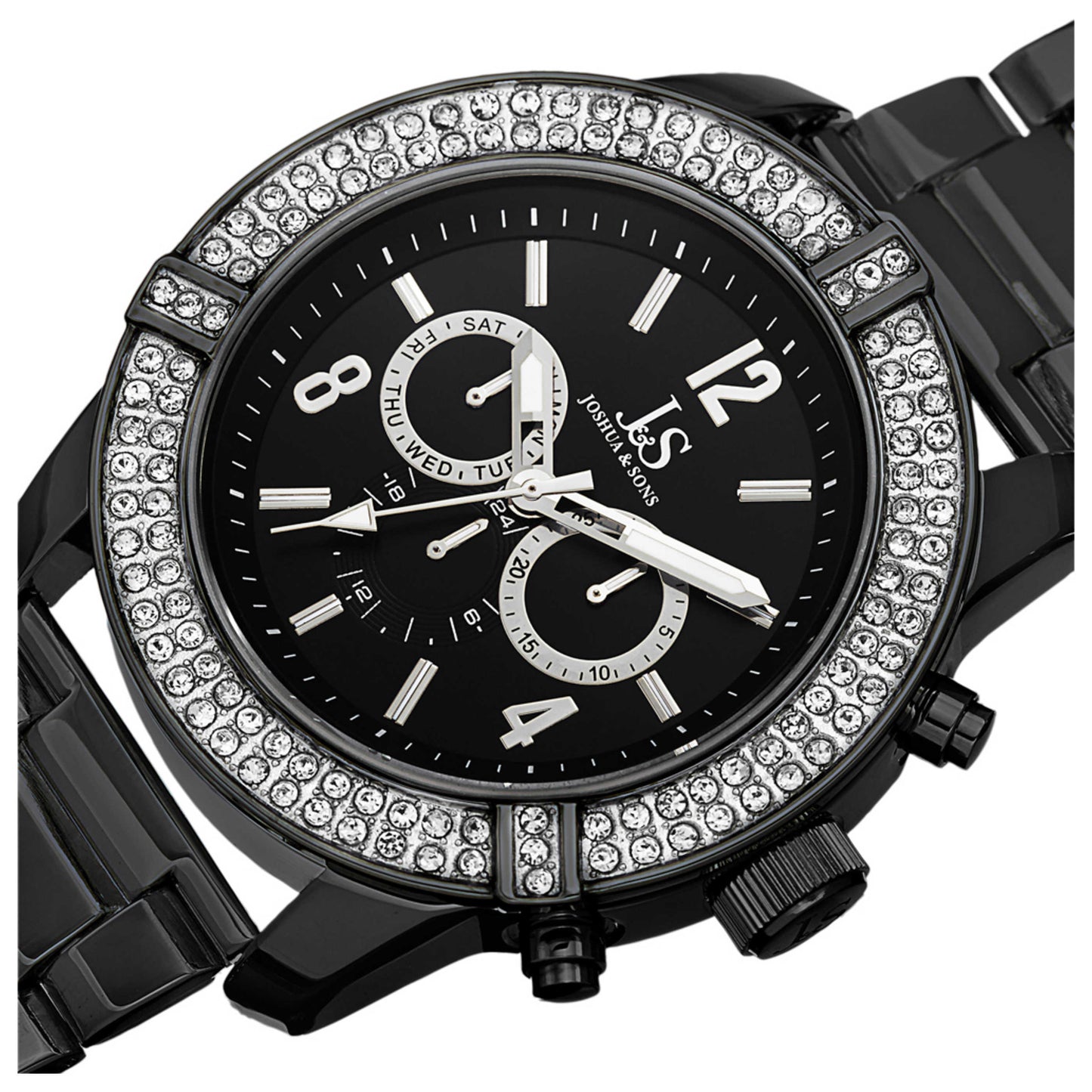 Joshua & Sons Classic Men's Quartz Watch JS81BK - Image #5