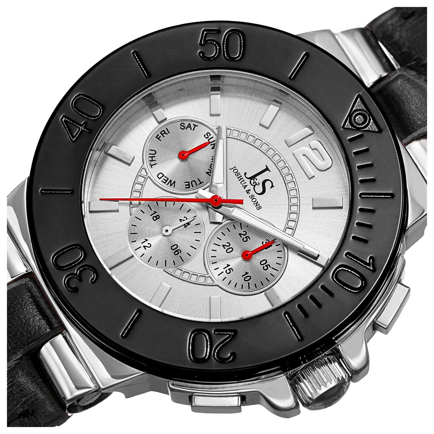 Joshua & Sons Men's Quartz Watch JS96SS - Image #5