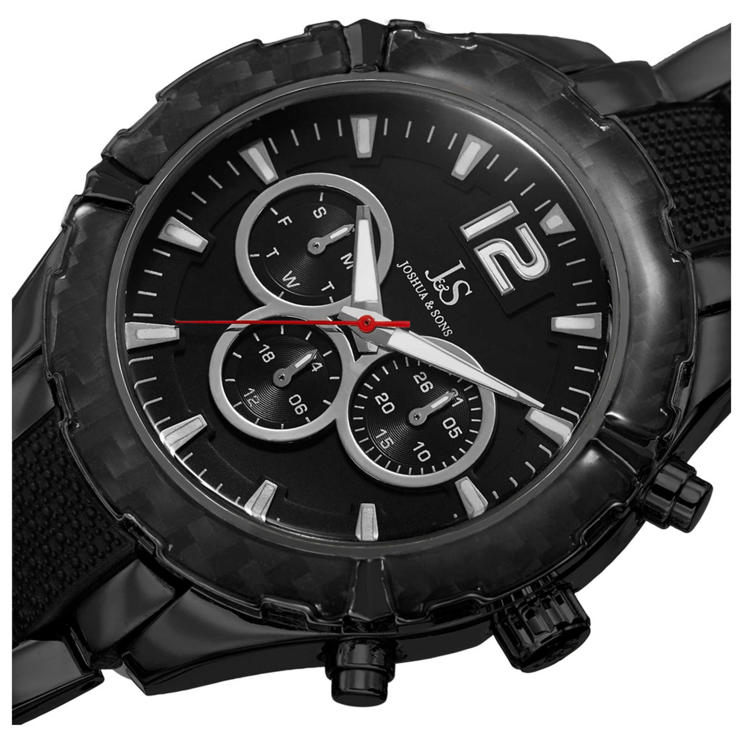 Joshua & Sons Classic Men's Quartz Watch JS98BK - Image #5