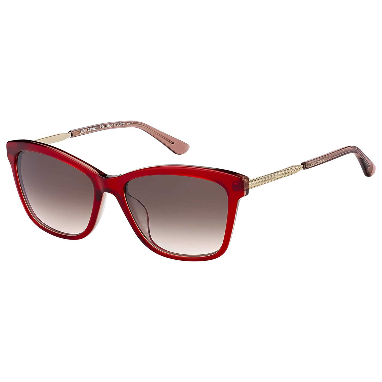 Front view of Juicy Couture Women's Sunglasses JU604S-0LHF-56