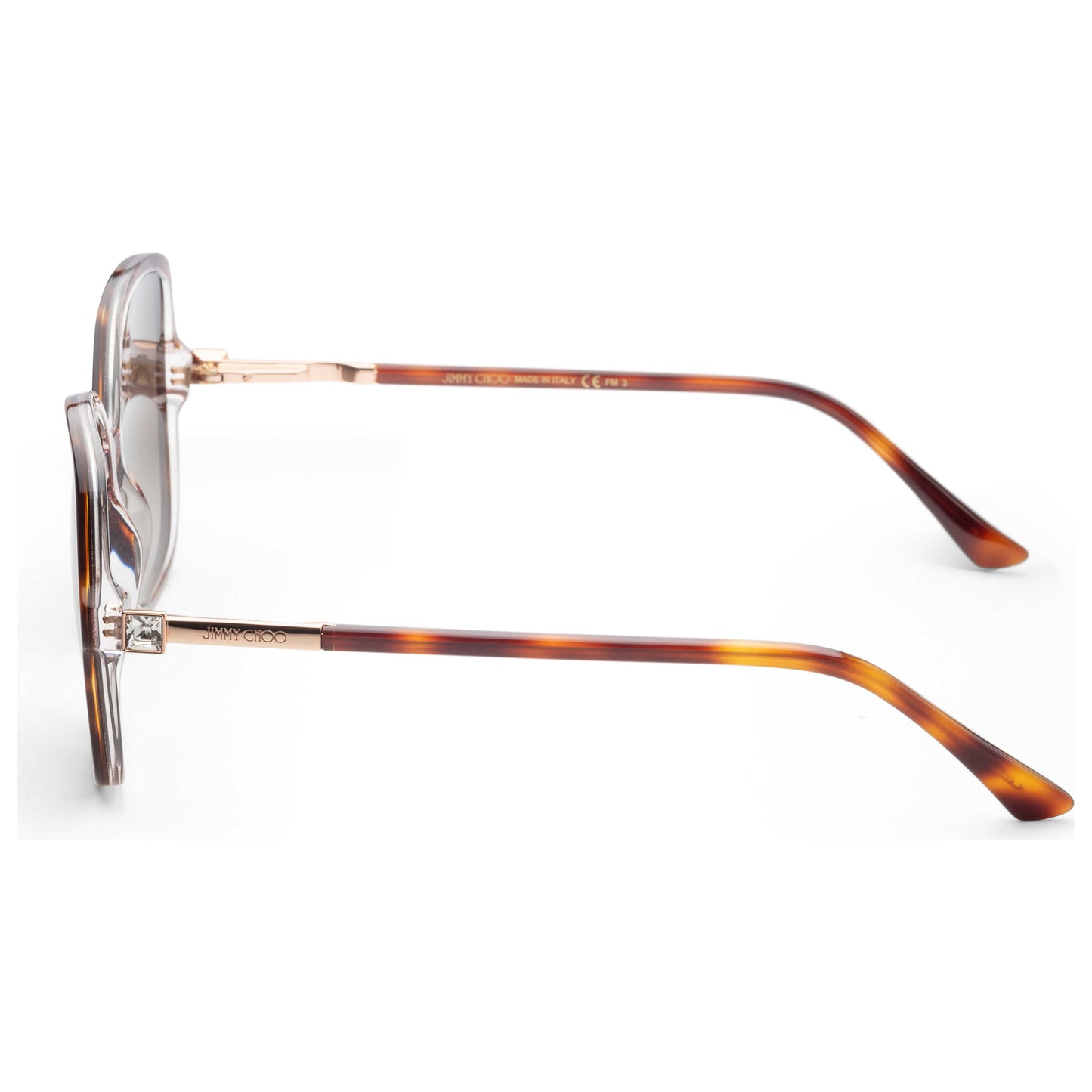 Left view of Jimmy Choo Judy Women's Sunglasses JUDYS-00T4-HA