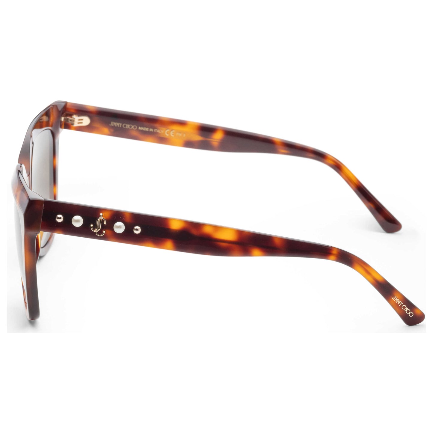 Left view of Jimmy Choo Julieka Women's Sunglasses JULIEKAS-86-HA