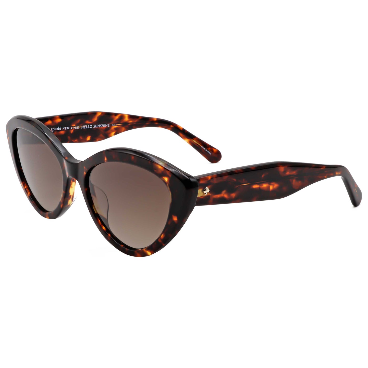 Front view of Kate Spade Women's Sunglasses JUNI-G-S-086-55