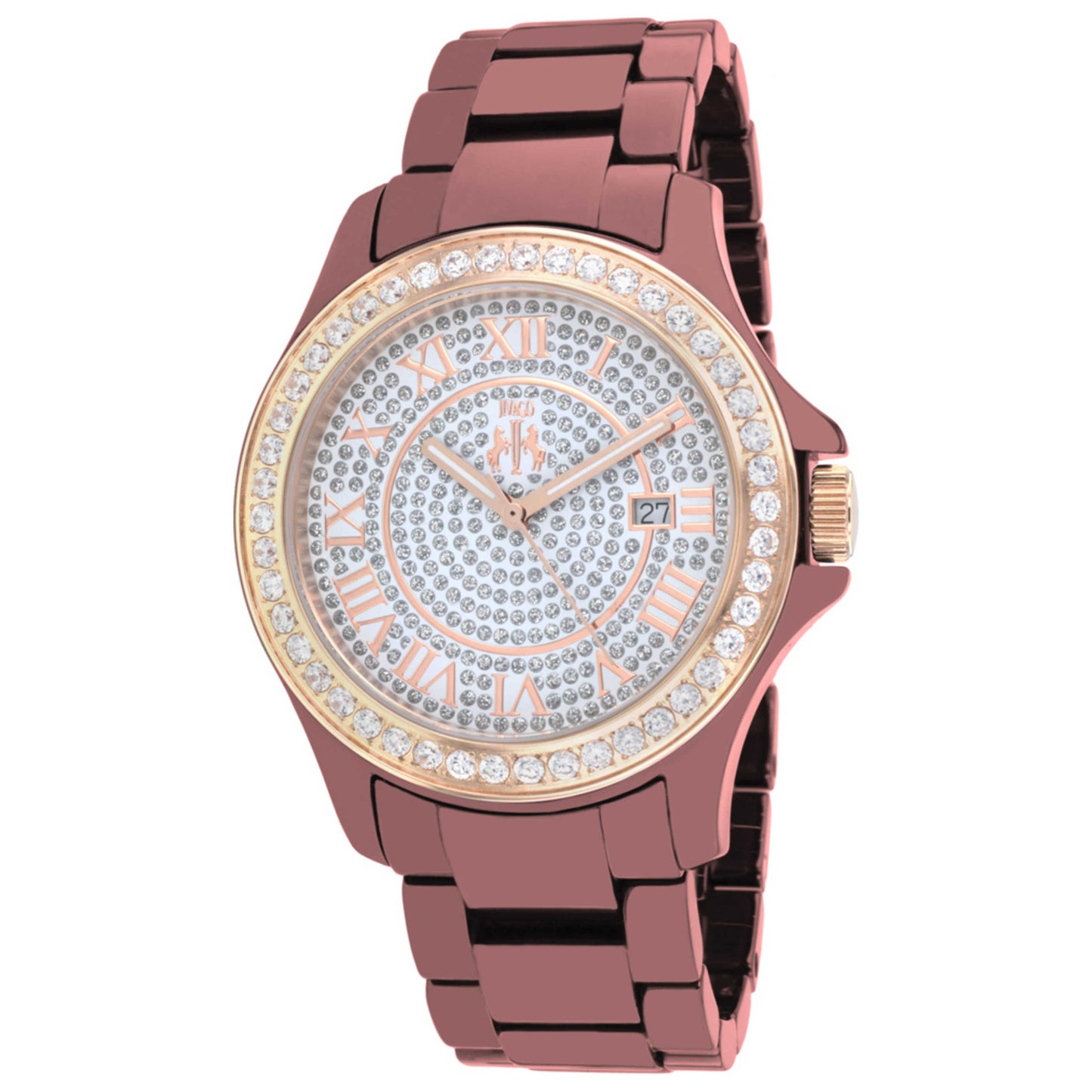 Front view of Jivago Ceramic Women's Quartz Watch JV9416