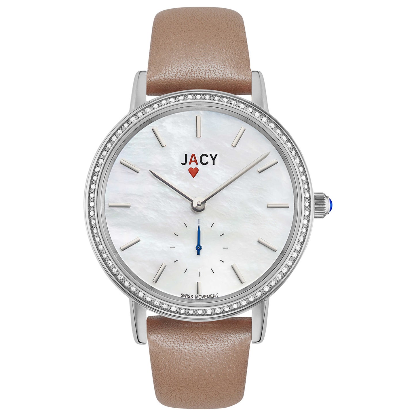 Front view of Jacy Ace Women's Quartz Watch JW-1000-1611S