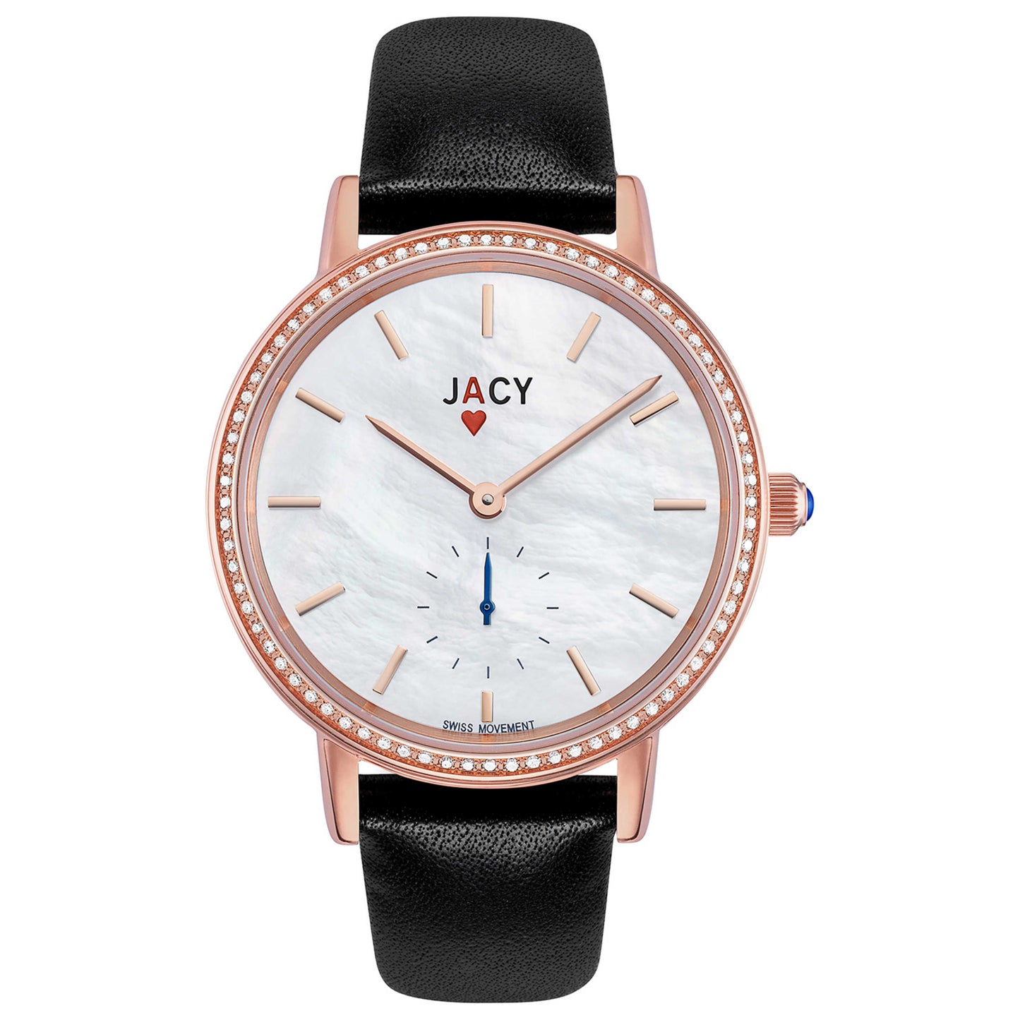 Front view of Jacy Ace Women's Quartz Watch JW-1001-1607R