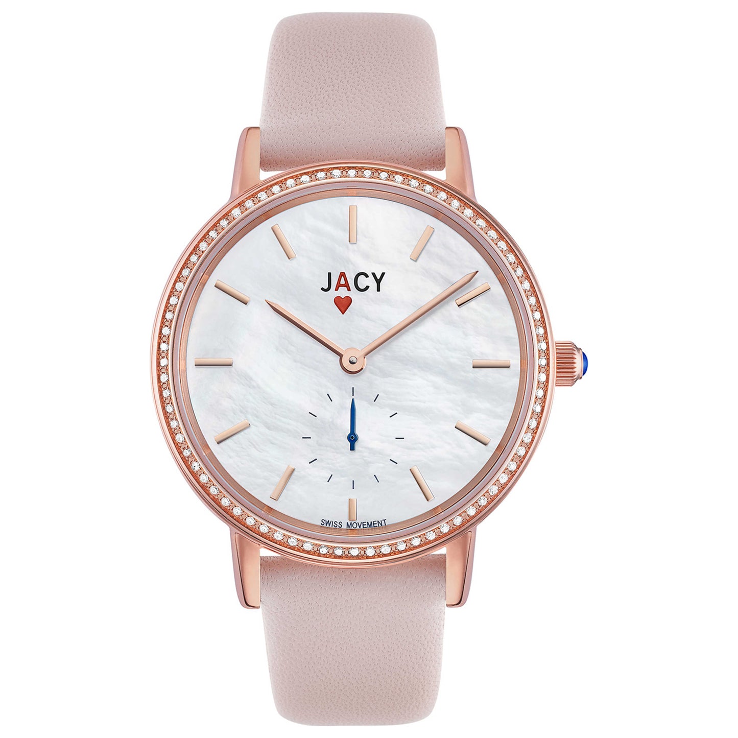 Front view of Jacy Ace Women's Quartz Watch JW-1001-1609R