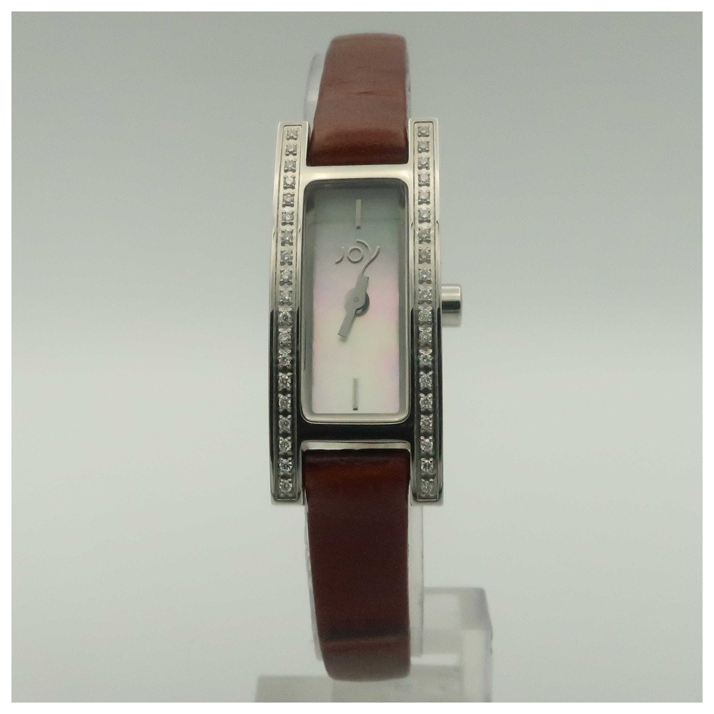 Front view of Joy Watches Rectangulares Women's Quartz Watch JW504-SD