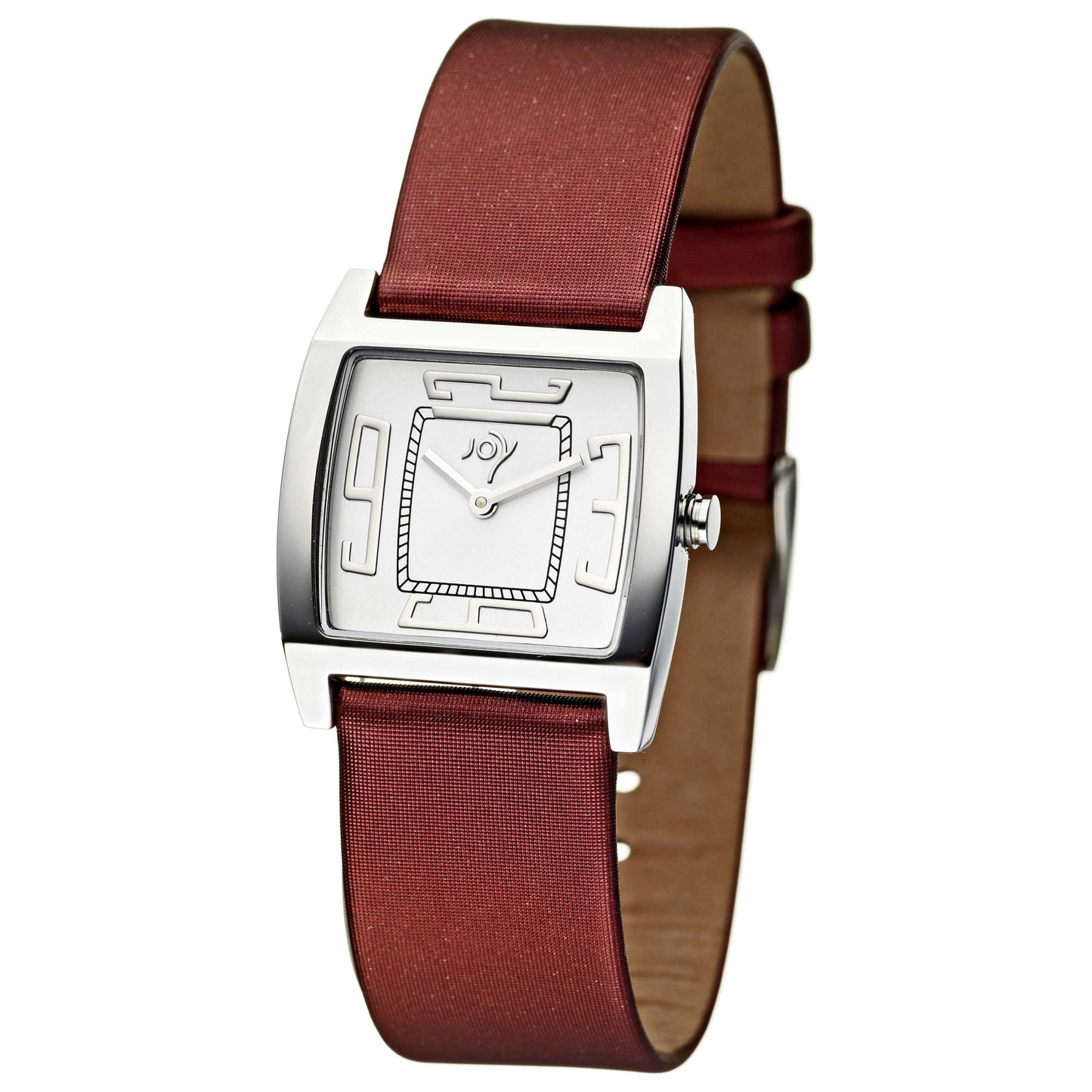 Front view of Joy Watches Cuadrados II Women's Quartz Watch JW545