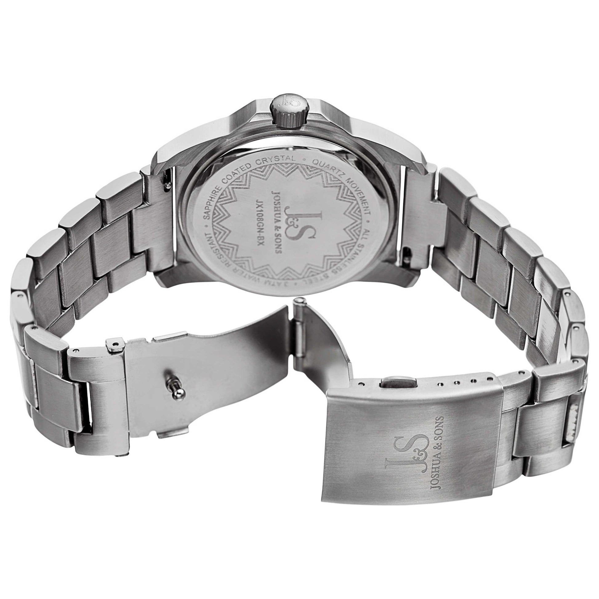 Joshua & Sons Men's Quartz Watch JX108GN-BX - Image #2