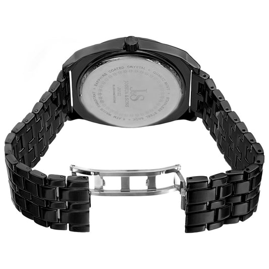 Joshua & Sons Classic Men's Quartz Watch JX122BK - Image #2