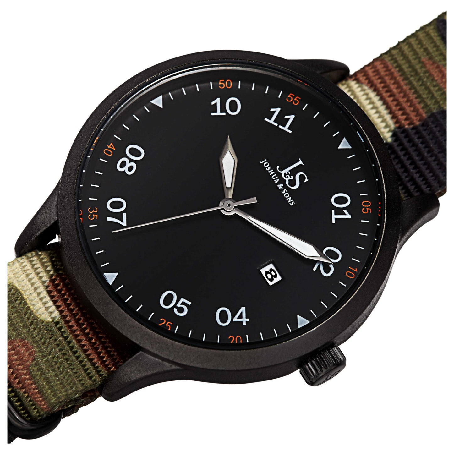 Joshua & Sons Men's Quartz Watch JX157BK - Image #5